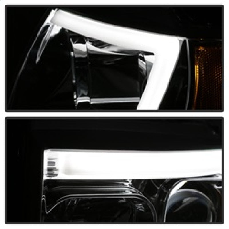 Spyder 99-04 Jeep Grand Cherokee Projector Headlights - Light Bar DRL LED - Chrome 5085214 5085214 Photo - Unmounted