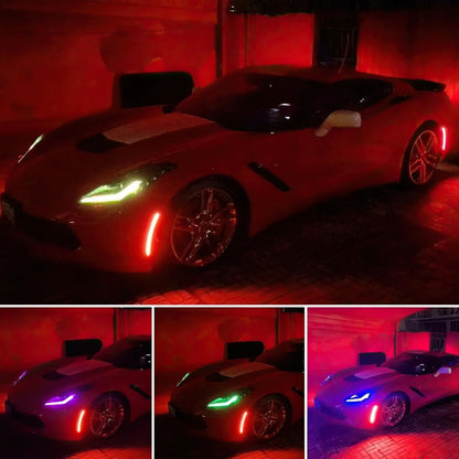ORACLE Lighting Oracle Chevrolet Corvette C7 Concept Sidemarker Set - Tinted - No Paint 2392-020 2392-020 Photo - lifestyle view