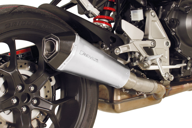 Remus 2018 Honda CB 1000 R SC80 107 kW (Euro 4) Hypercone Stainless Steel Slip On 6582 257118 6582 257118 User 1