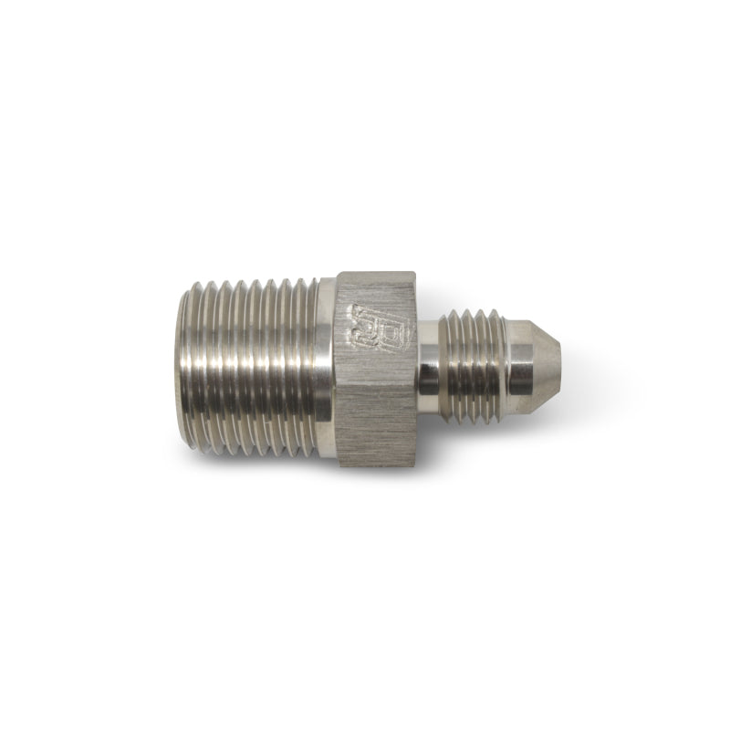 Russell -6 AN Straight Flare To Pipe Adapter (Endura Finish) 660451 Photo - out of package