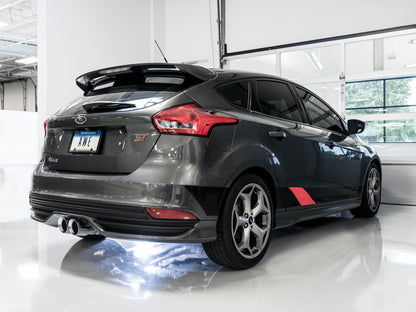 AWE Tuning Ford Focus ST Touring Edition Cat-back Exhaust - Non-Resonated - Chrome Silver Tips 3015-32092 3015-32092 Photo - Mounted