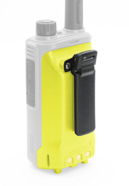Rugged Radios GMR2/GMR2 PLUS Handheld Long-Lasting XL Battery w/ USB Charging Port Safety Yellow BAT-GMR2-XL-HV BAT-GMR2-XL-HV User 1