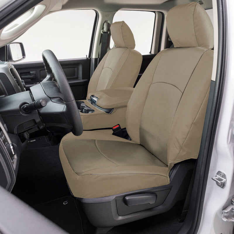 Covercraft 24-25 Ford F250-F550 Endura PrecisionFit Custom Front Row Seat Covers- Tan/Tan GTF4423ABENTT GTF4423ABENTT Photo - Primary