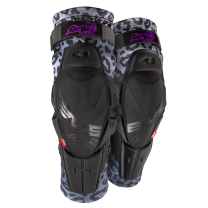 EVS Slayco96 Knee Guard Pair Ghost/Leopard - Small/Medium SLAY96K-LP-S/M SLAY96K-LP-S/M User 1