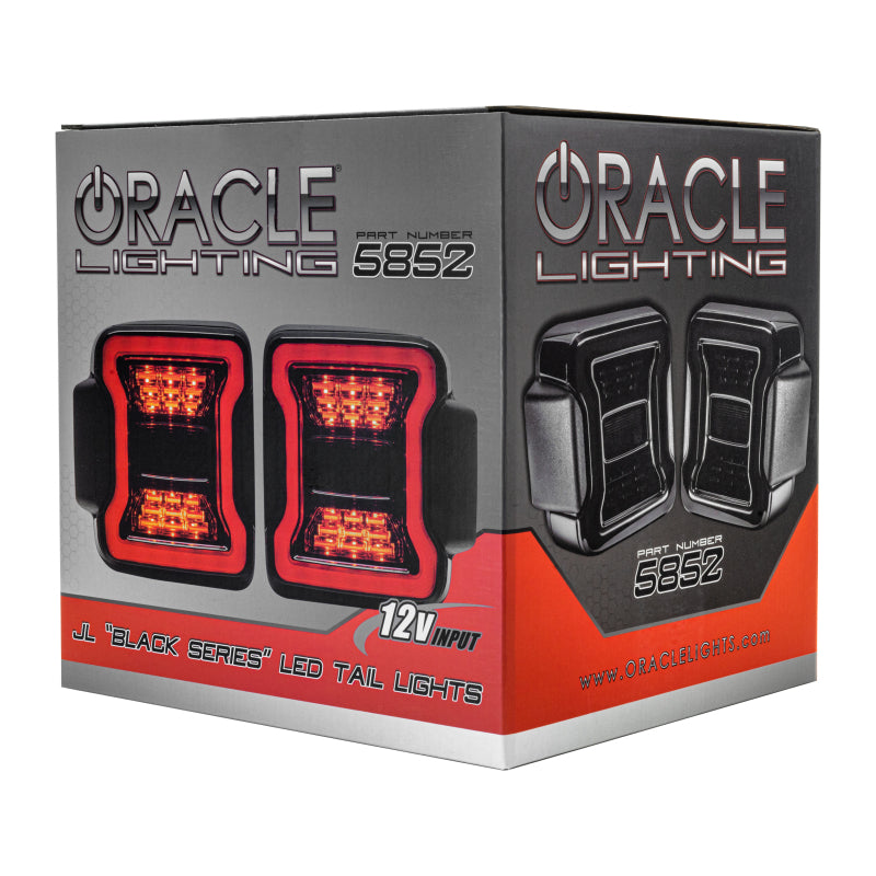 ORACLE Lighting Oracle Jeep Wrangler JL Black Series LED Tail Lights 5852-504 5852-504 User 2