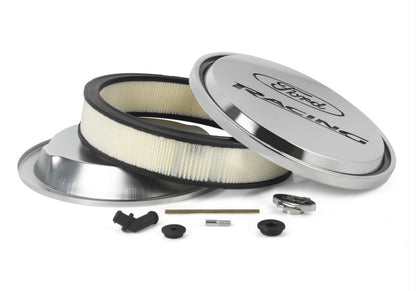 Ford Slant Edge Air Cleaner Kit 13in Dia Drop Base FRD302-384 302-384 Photo - Unmounted
