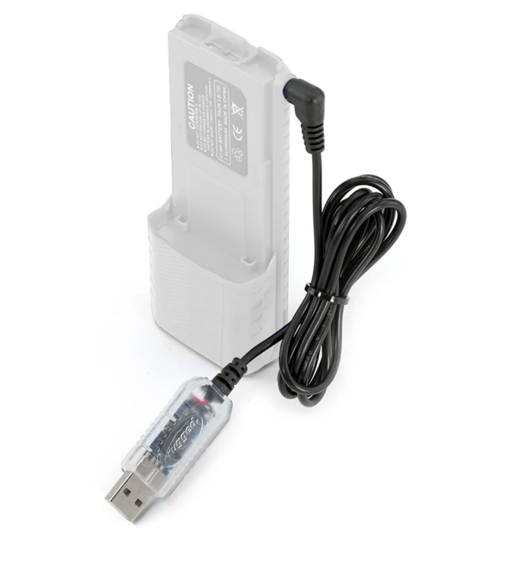Rugged Radios USB Charging Cable for R1 - V3 - GMR2 and GMR2 PLUS Handheld Radios USB-BAT-RH USB-BAT-RH Photo - Primary