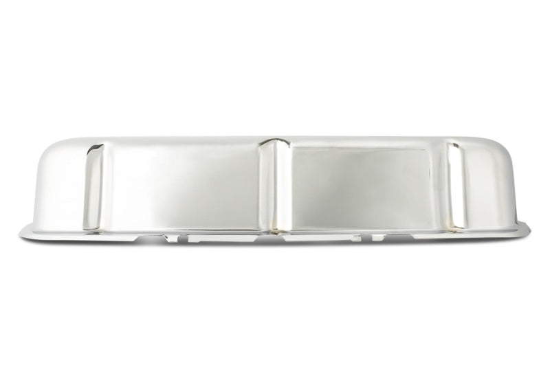 Ford Chrome Steel Valve Cover Set w/Ford Racing Logo FRD302-071 302-071 Photo - Unmounted