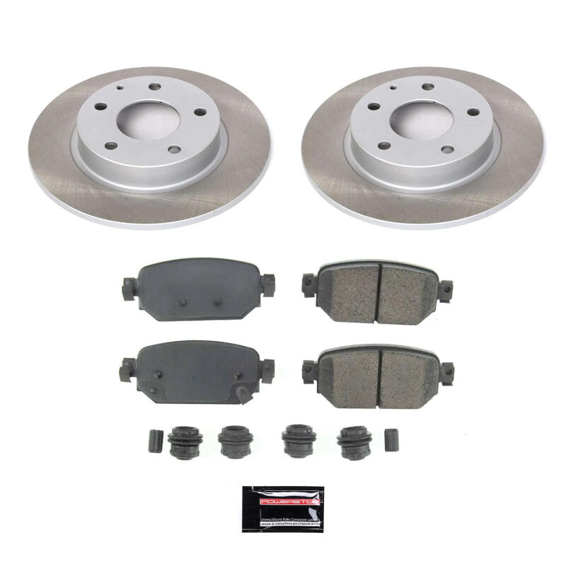PowerStop Power Stop 19-21 Mazda CX-3 Rear Semi-Coated Rotor Kit SC7515 SC7515 Photo - Primary