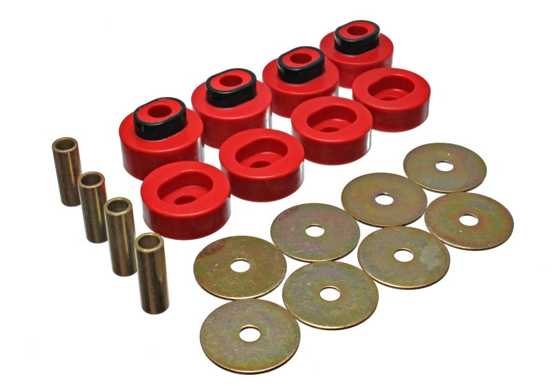 Energy Suspension Body Mount Set Red Chrysler Cordoba All 1975-1980 5.4111R Photo - Primary