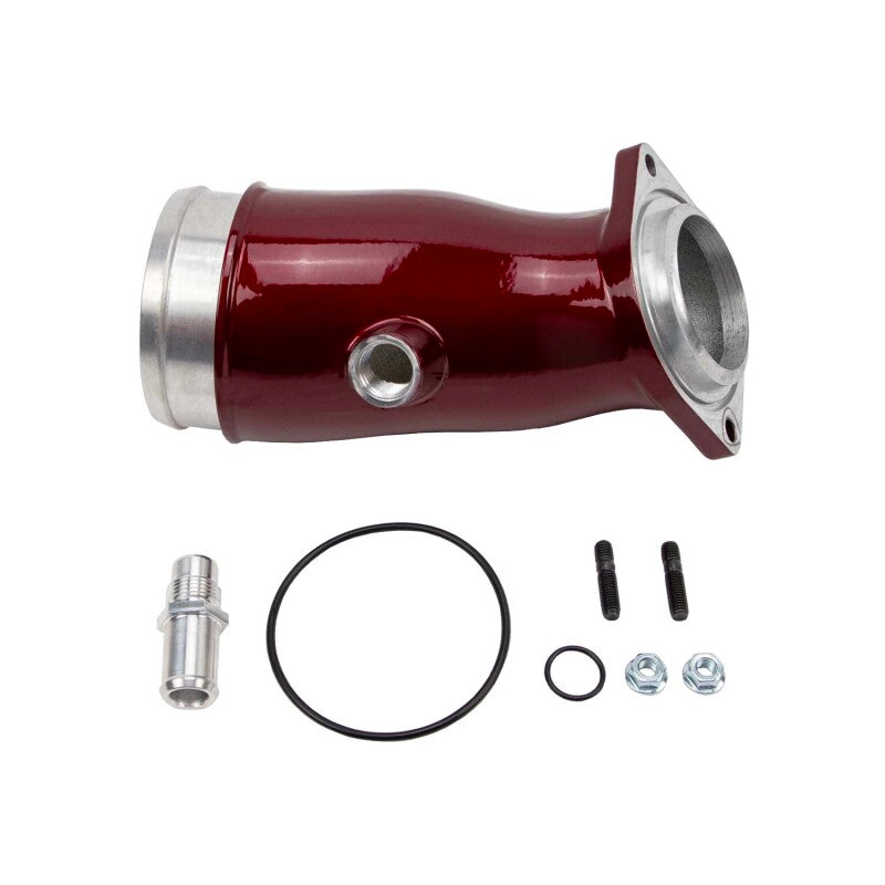 Wehrli 17-24 Duramax L5P High Flow Intake Horn - WCFab Red WCF100775-RED WCF100775-RED Photo - Primary