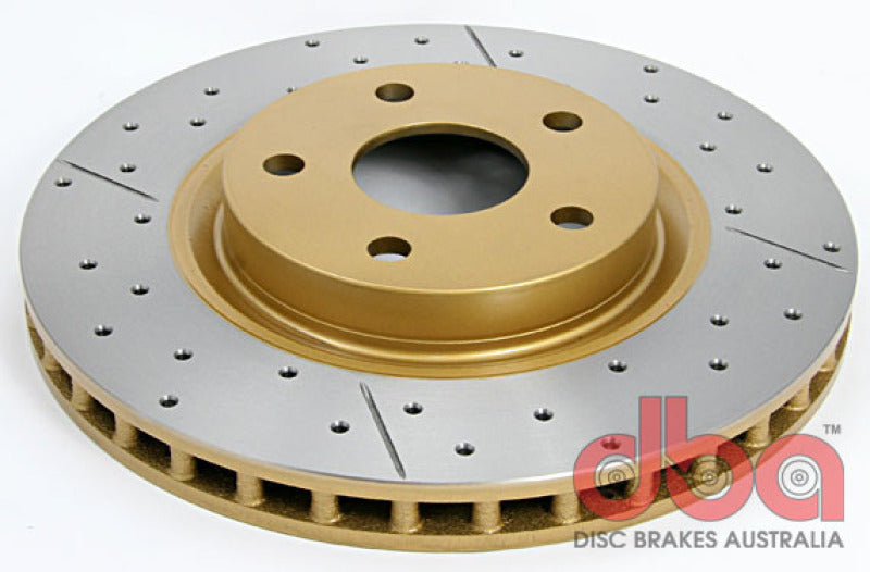 DBA 2009 Pontiac G8 GT 6.0L (V8) Uni-Directional Cross-Drilled/Slotted Front Rotor 2028X 2028X Photo - Primary
