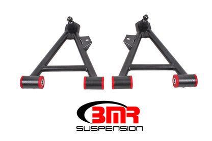 BMR 94-04 Mustang Lower Non-Adj. A-Arms (Coilover Only) w/ STD. Ball Joint (Poly) - Black Hammertone AA041H AA041H Photo - Primary