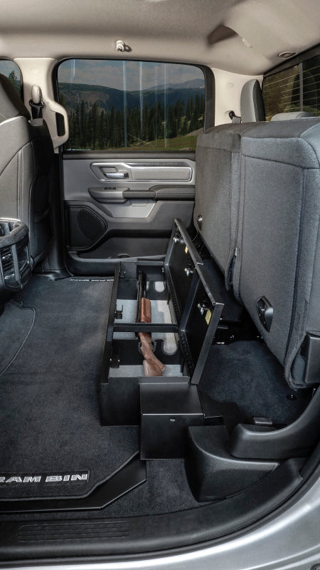 Tuffy Products Tuffy Underseat Lockbox W/ Key Lock For Ram Trucks Crew Cab 353-01 353-01 Photo - Mounted