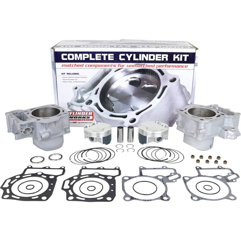 Cylinder Works Cyl Works 15-21 Kawasaki KVF 750 Brute Force 4x4i 750cc STD Bore High Comp Cyl Kit 12.1:1 Comp 30007-K04HC 30007-K04HC Photo - Primary