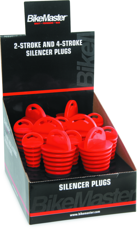 BikeMaster Exhaust Plug Display - 12pc. 151686 151686 Photo - Primary