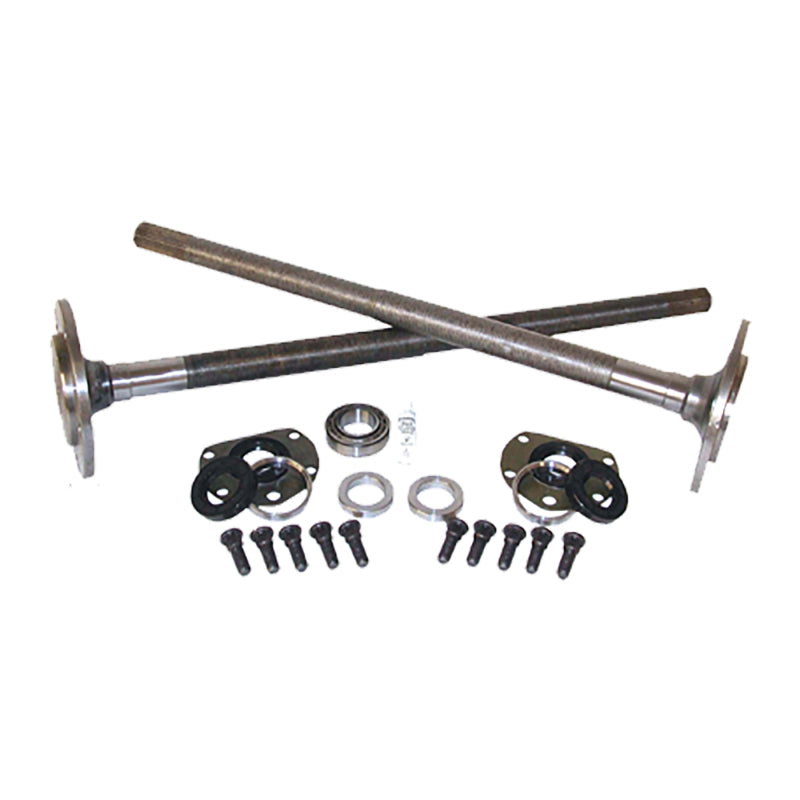 Yukon Gear & Axle Yukon Gear One Piece Axles For 76-79 Model 20 CJ7 Quadratrack w/ Bearings and 29 Splines / Kit YCJQ YCJQ Photo - Primary