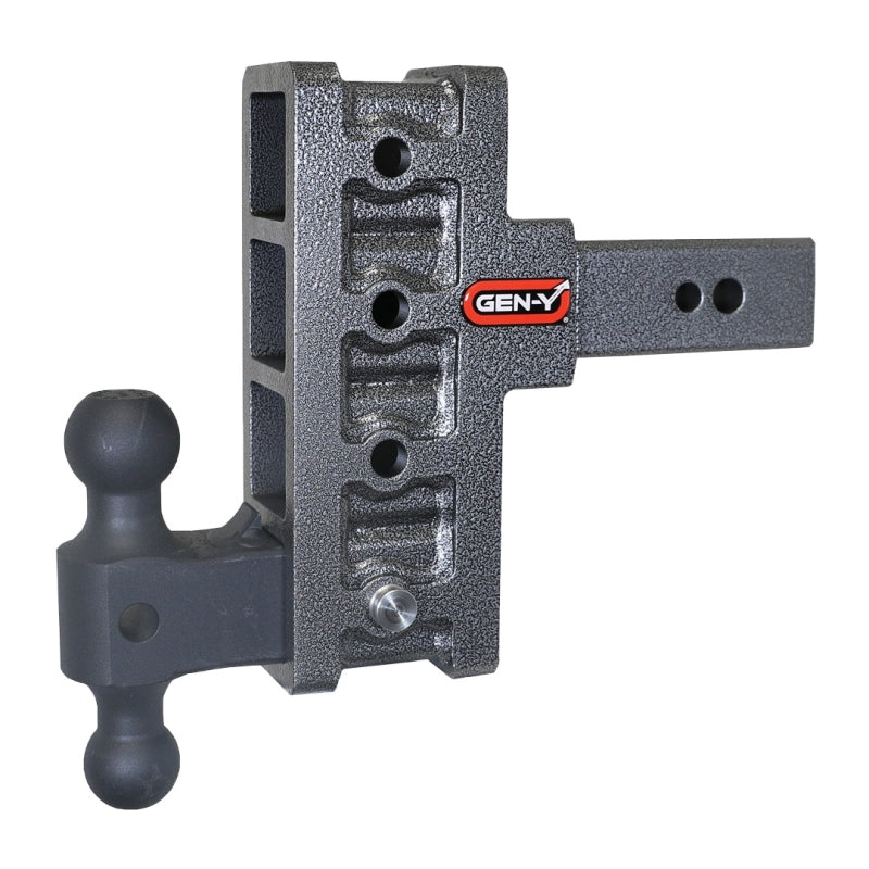 GEN-Y Hitch Gen-Y Mega Duty 2.5in Shank 6in Offset Drop 3500lb TW 32K Hitch w/GH-0161 Dual-Ball GH-1914 GH-1914 Photo - Primary