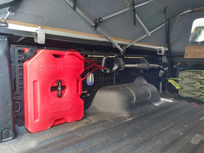 BuiltRight Industries 2019+ Ford Ranger 6ft Bed Bedside Rack System - Passenger Front Panel 102408 102408 Photo - lifestyle view