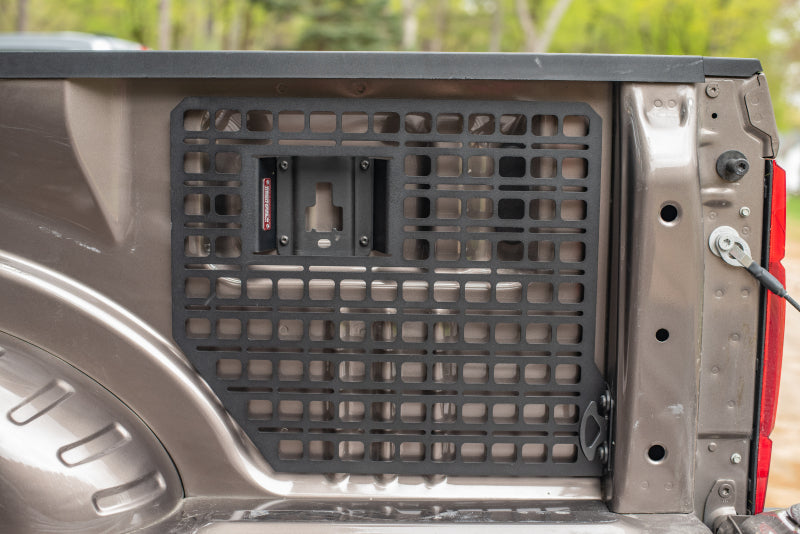 BuiltRight Industries 11-16 Ford F-250/F-350/F-450 Bedside Rack System - Rear Passenger Side 102316 102316 Photo - Mounted