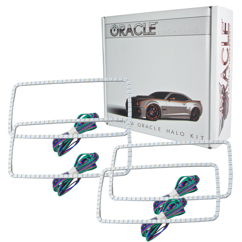 ORACLE Lighting Oracle GMC Sierra 07-13 Halo Kit (New Square Ring Design) - ColorSHIFT 2629-330 2629-330 Photo - out of package