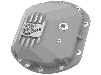 aFe 97-18 Jeep Wrangler TJ/JK Dana 30 Street Series Differential Cover w/ Machined Fins - Raw 46-71130A 46-71130A Photo - Primary
