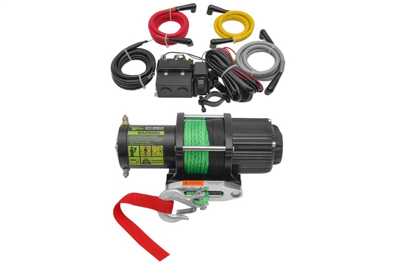 Voodoo Offroad Summoner 4500lb UTV Winch w/ 50ft Synthetic Rope P000025 P000025 Photo - Unmounted