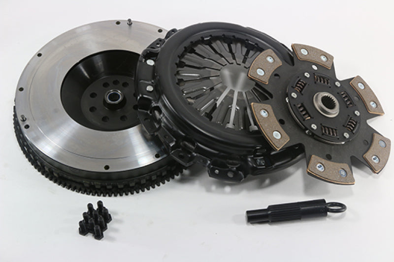 Comp Clutch 10-13 Genesis 3.8L 6Cyl Stage 4 - 6 Pad Ceramic Clutch Kit w/ FW **No TOB* 5097-1620 5097-1620 Photo - Primary