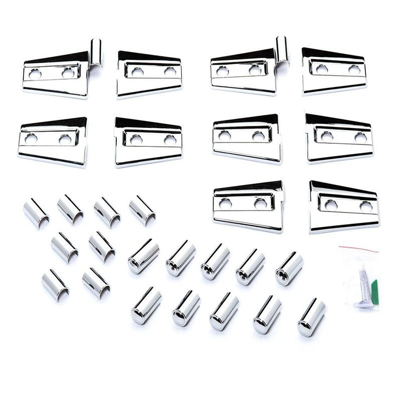 Putco 2007-2017, Jeep Wrangler - Hinge Covers (Also fits Sahara Edition) 401271 Photo - Primary