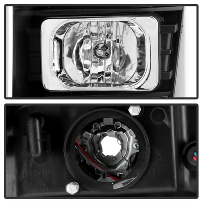 Spyder Ford F250/350/450 11-16 V2 High-Power LED Headlights-White Light Bar-Black PRO-YD-FS11V2PL-BK 5087898 5087898 Photo - Unmounted