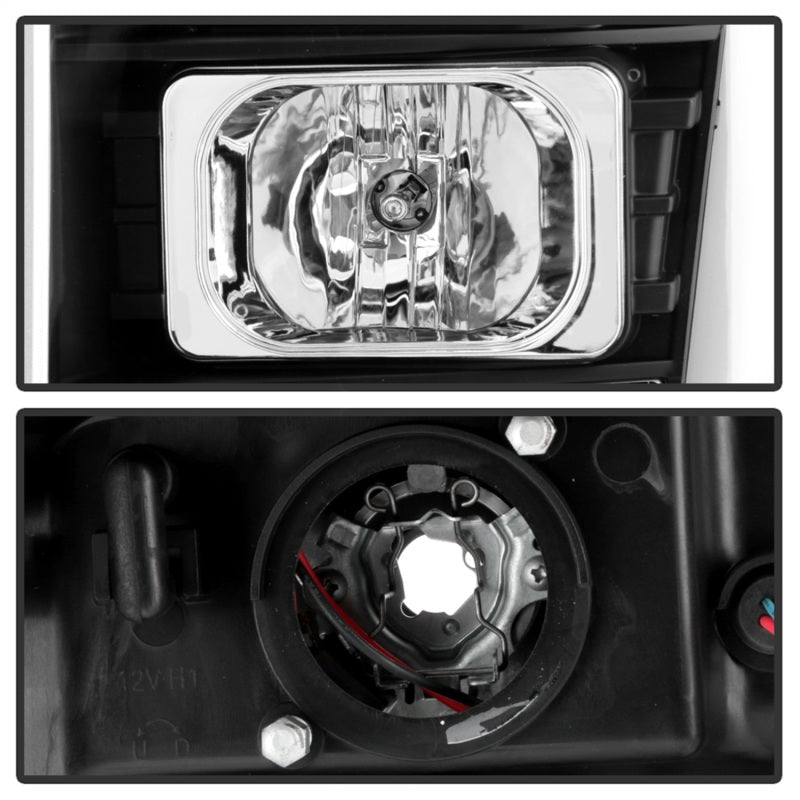 Spyder Ford F250/350/450 11-16 V2 High-Power LED Headlights-White Light Bar-Black PRO-YD-FS11V2PL-BK 5087898 5087898 Photo - Unmounted