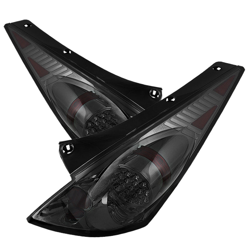 Spyder Nissan 350Z 03-05 LED Tail Lights Smoke ALT-YD-N350Z02-LED-SM 5022530 5022530 Photo - Primary