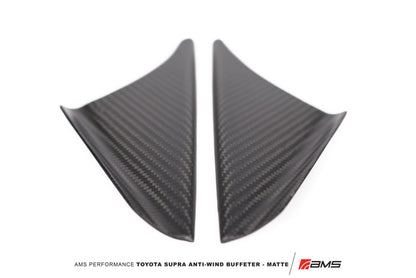 AMS Performance 2020+ Toyota GR Supra Anti-Wind Buffeting Kit - Matte Carbon AMS.38.06.0002-2 AMS.38.06.0002-2 Photo - Primary