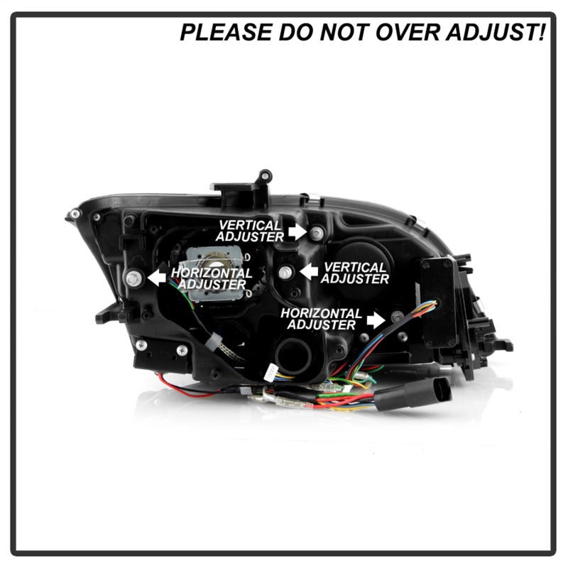 Spyder Audi TT 12-15 AFS Model Only Projector Headlights BK PRO-YD-ATT12HID-AFSSEQ-BK 5087621 5087621 Photo - Unmounted