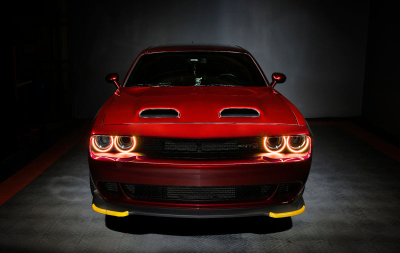 ORACLE Lighting Oracle 15-21 Dodge Challenger Dynamic Surface Mount Headlight Halo Kit - ColorSHIFT - Dynamic 3990-332 3990-332 User 6