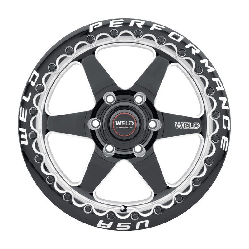 Weld S909 20x10 Ventura 6 Beadlock 6x135 ET38 BS7.00 Gloss BLK MIL DIA 87.1 S90900089P38 S90900089P38 User 1