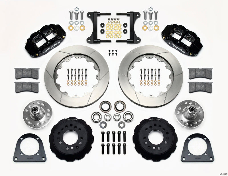 Wilwood Narrow Superlite 6R Front Hub Kit 14.00in TCI-IFS 71-78 (Pinto Based) 140-13225 140-13225 Photo - Primary