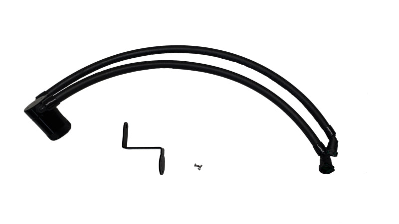 J&L 22-24 Ford Bronco Raptor 3.0L EcoBoost PCV Side Oil Separator 3.0 - Black Anodized 3096P-B 3096P-B Photo - Primary