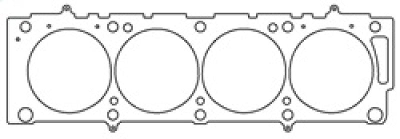 Cometic Gasket Cometic Ford FE V8 .030in MLS Cylinder Head Gasket - 4.300in Bore - Does Not Fit 427 SOHC Cammer C5523-030 C5523-030 Photo - Unmounted