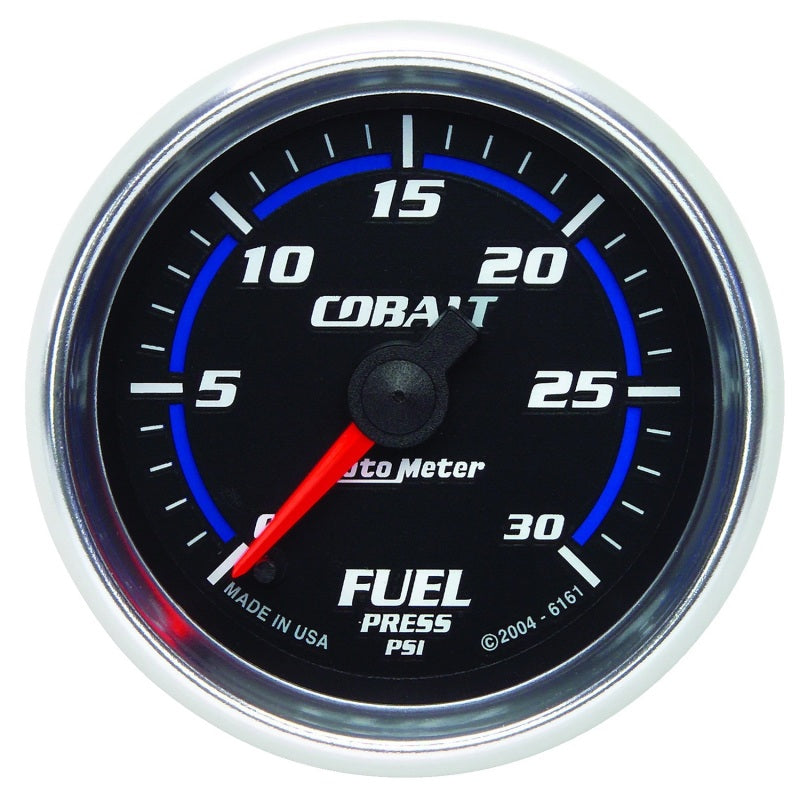 Autometer Gauge, Fuel Pressure, 2 1/16", 30PSI, Digital Stepper Motor, Cobalt 6161 User 1