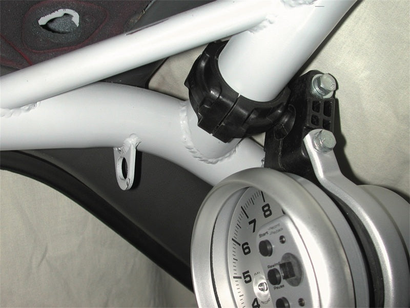 Autometer Roll Pod For 1.625" Roll Cage, Fits 5" Pedestal Tach, BLack 48005 Photo - Primary