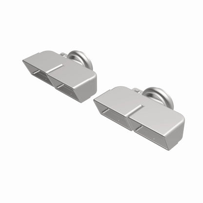 Magnaflow Tip 1-Set Quad Square 35221 35221 360 Degree Image Set
