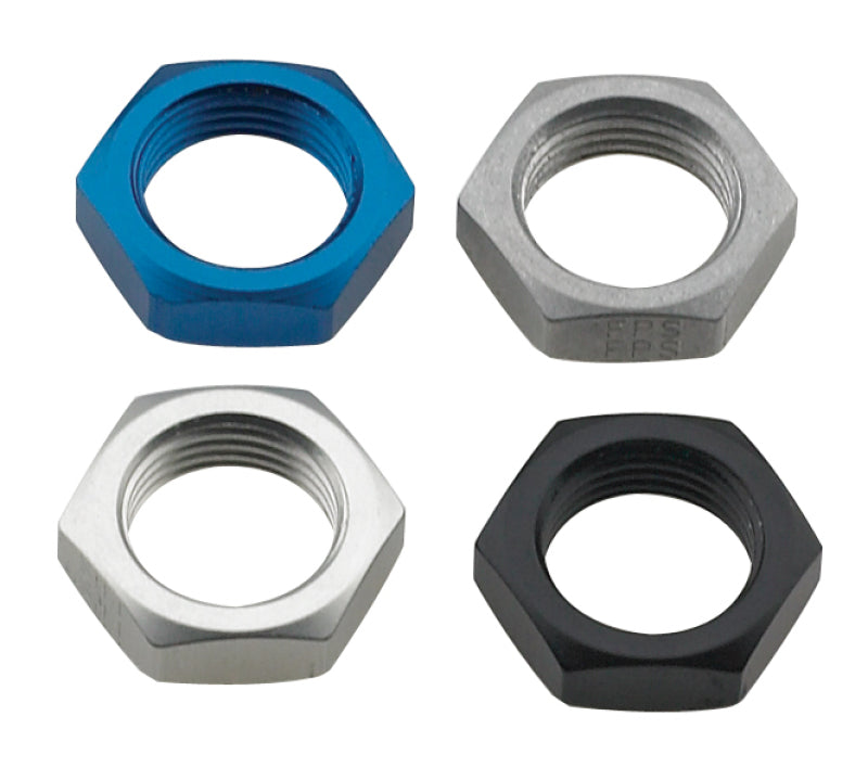 Fragola -10AN Bulkhead Nut - Black 492410-BL 492410-BL Photo - Primary