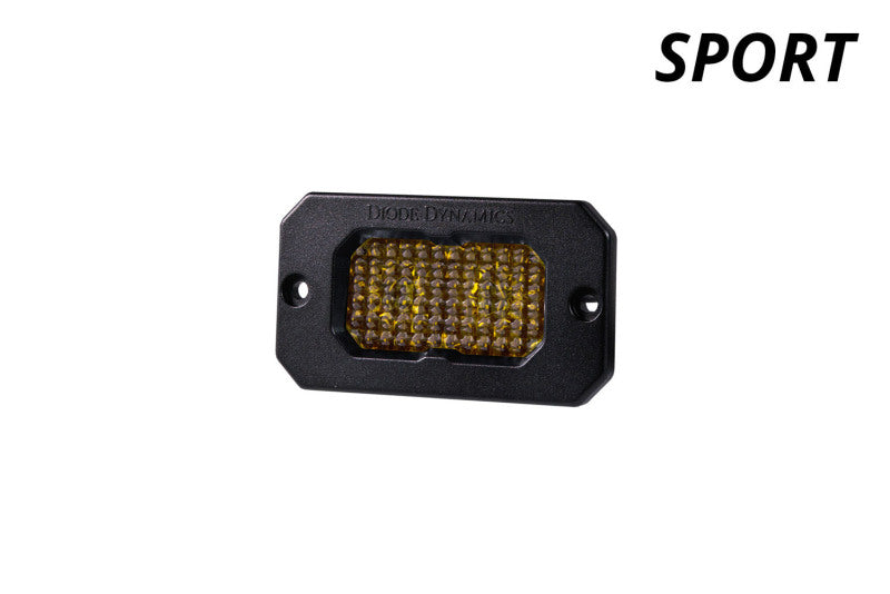 Diode Dynamics Stage Series 2 In LED Pod Sport - Yellow Fog Flush ABL Each DD6425S DD6425S User 1