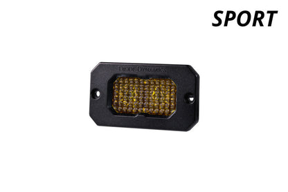 Diode Dynamics Stage Series 2 In LED Pod Sport - Yellow Flood Flush ABL Each DD6430S DD6430S User 1