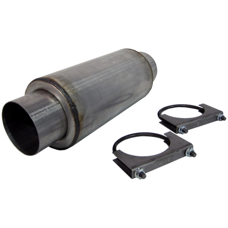 MBRP Universal Resonator 4 Inlet /Outlet 12 Body 18 Overall Aluminized R2009 Photo - Primary