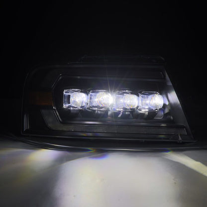 AlphaRex 04-08 Ford F-150 (No 2004 Heritage) NOVA-Series LED Proj HL Alpha-Blk w/Actv Lgt / Seq. Sig 880128 880128 User 5