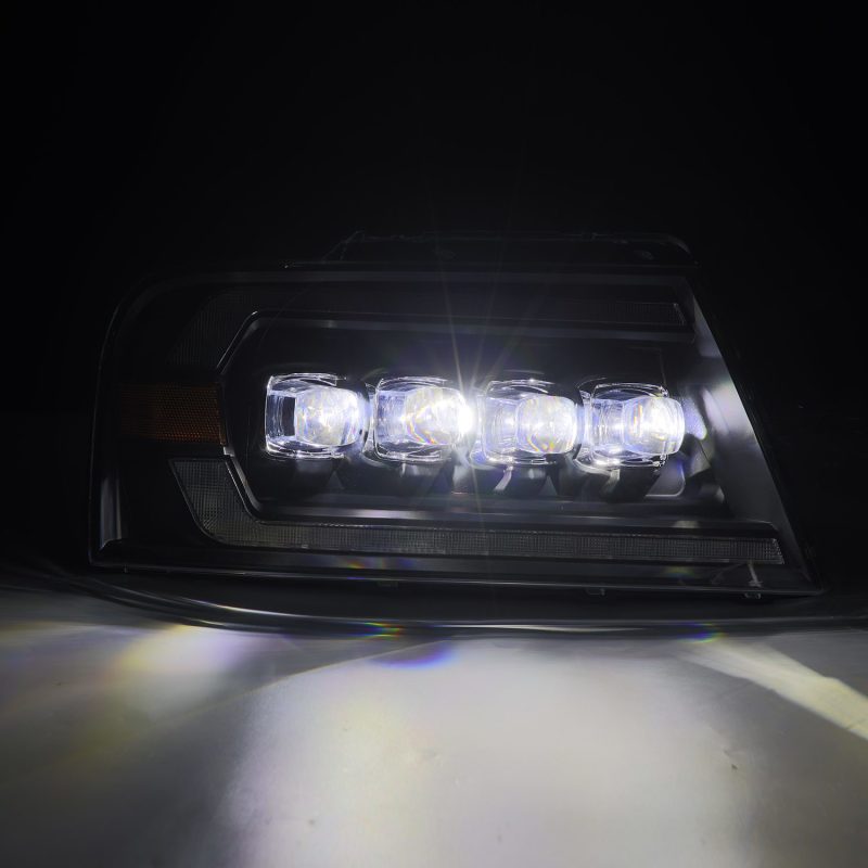 AlphaRex 04-08 Ford F-150 (No 2004 Heritage) NOVA-Series LED Proj HL Alpha-Blk w/Actv Lgt / Seq. Sig 880128 880128 User 5