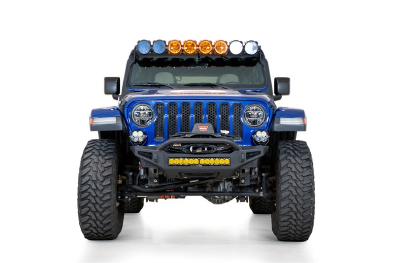 Addictive Desert Designs 18-23 Jeep JL/JT Rock Fighter Front Bumper F964900010103 F964900010103 Photo - Mounted