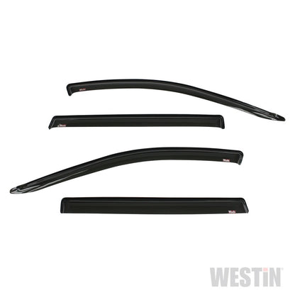 Westin 2013-2018 Nissan Pathfinder Wade Slim Wind Deflector 4pc - Smoke 72-69478 72-69478 Photo - Primary